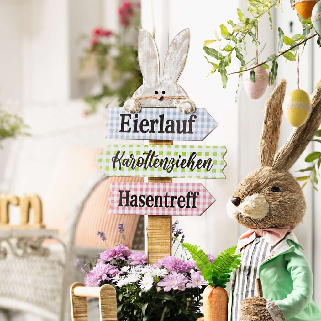 Gartenschild "Osterparty"